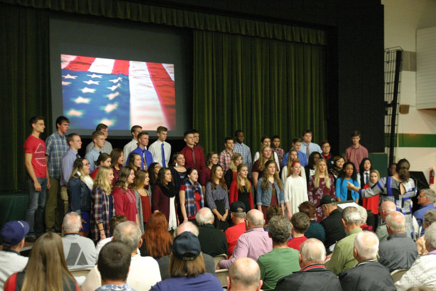 Illiana Christian High School honors veterans